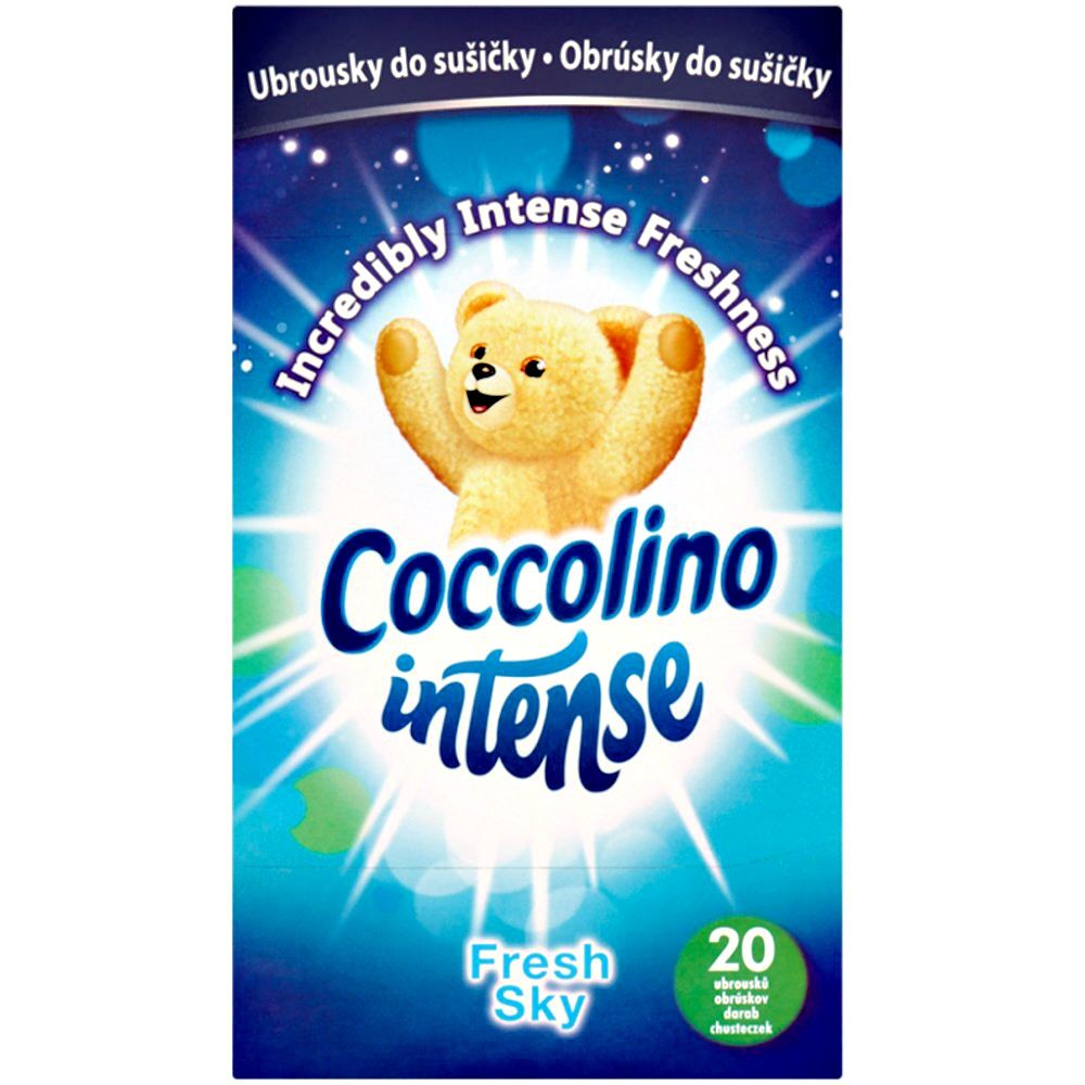 Coccolino Fresh Sky ubrousky do sušičky 20 ks Unilever