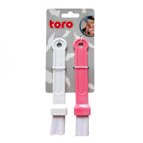 Mašlovačka růžová+bílá, plast, 2 ks Toro