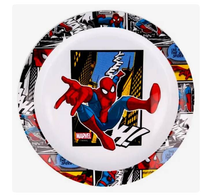 Plastový talíř Spiderman 22 cm Storline