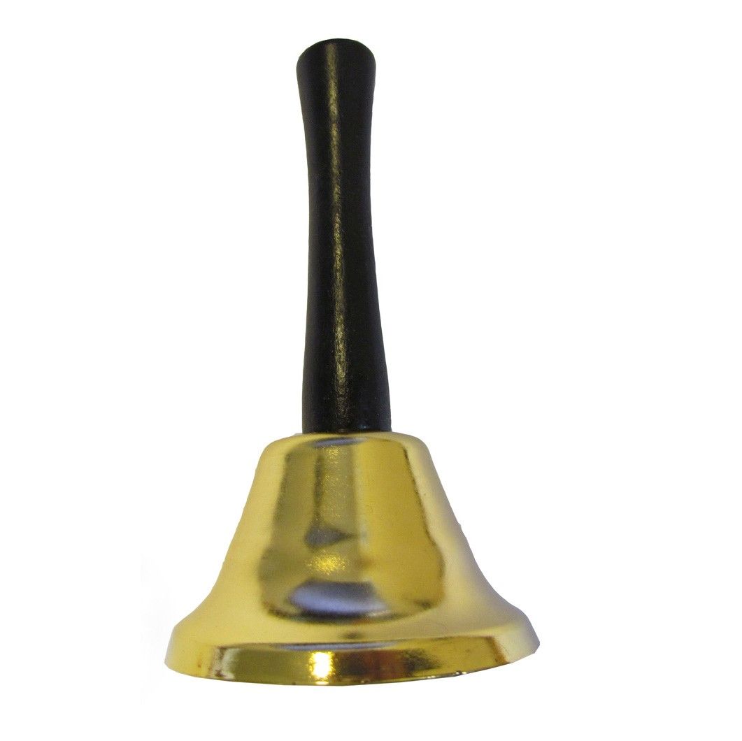 Zvonek s černým držadlem 12 x 6,5 cm Arpex
