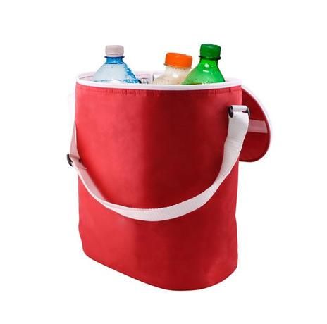Termo taška na zip červená 29x18x32 cm 16L Toro